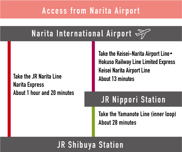Access from Narita Airport